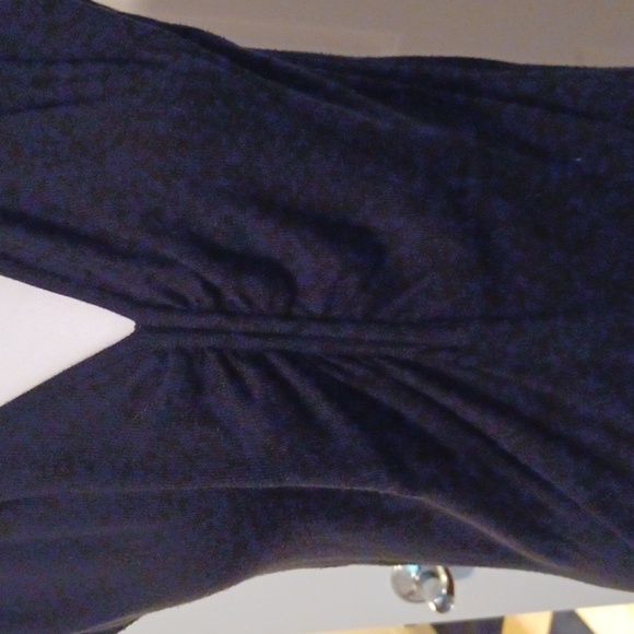 🌺 Cache Elegant Black Sleeveless Sweater Top - Picture 4 of 9